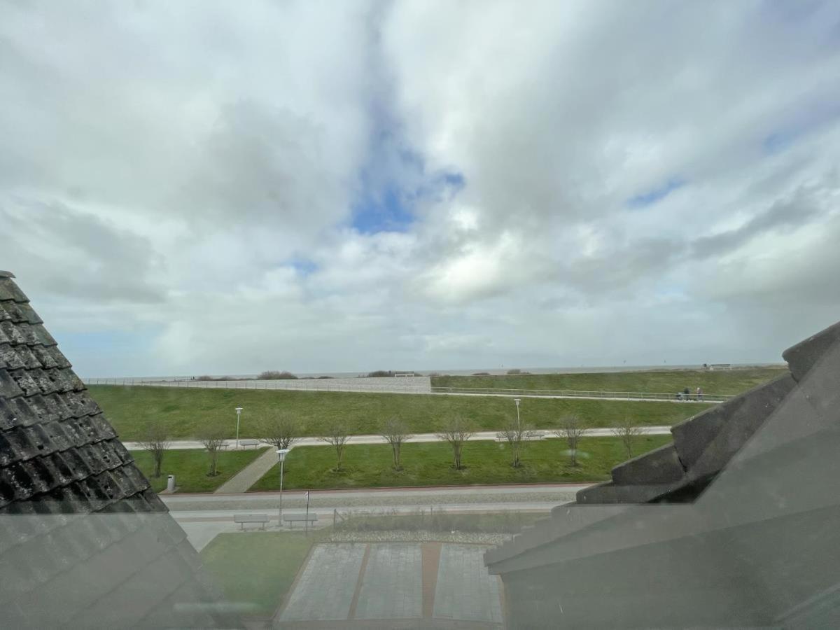 נורדן Deichblick 6 In Norddeich- Urlaub Mit Meerblick Am Strand מראה חיצוני תמונה