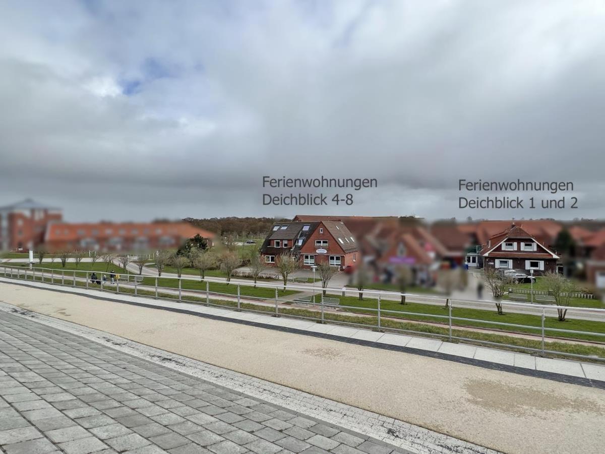נורדן Deichblick 6 In Norddeich- Urlaub Mit Meerblick Am Strand מראה חיצוני תמונה